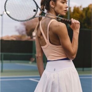 FP Movement by Free People White Mini Skirt